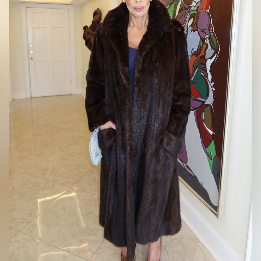 Schultz & M. Blaustein fur coat